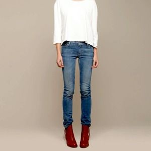 NWT Acne Studios Flex Sequel Mid-rise Skinny Jeans